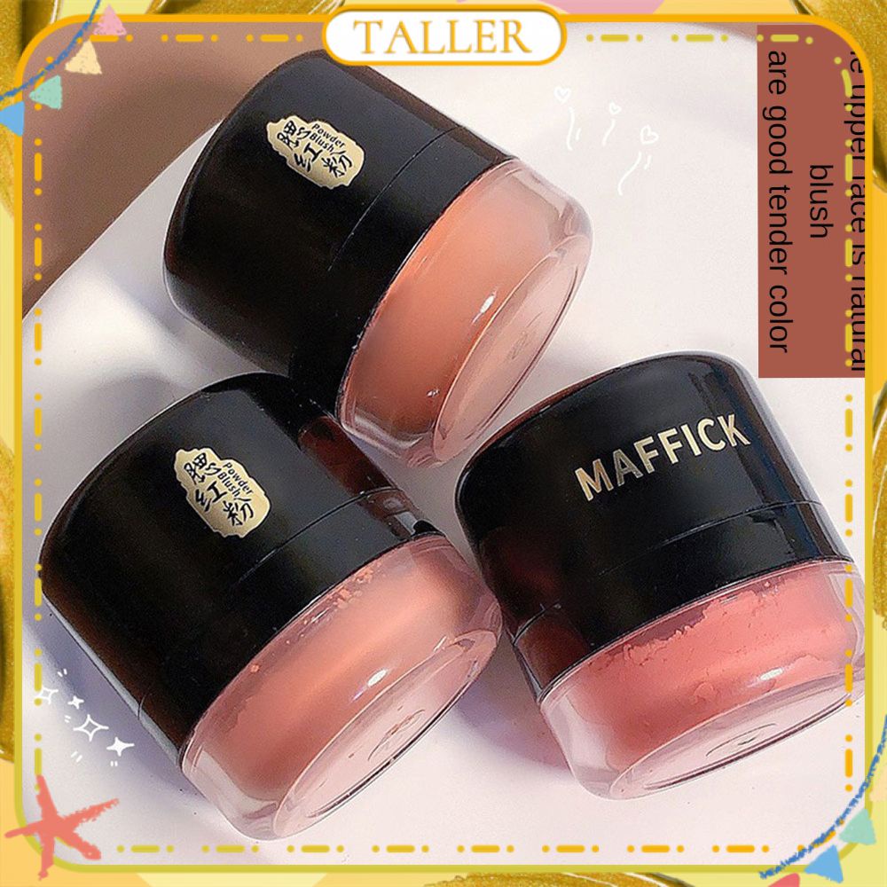 ✧Ready Stcok Maffick Vigor Air Cushion Phấn Má Hồng Thân Thiện Với Da Mềm Mại Màu Sắc đồng Nhất Màu Da Màu Hồng Rouge Sắc Tố Trang điểm Khuôn Mặt Lâu Trôi Cao Hơn