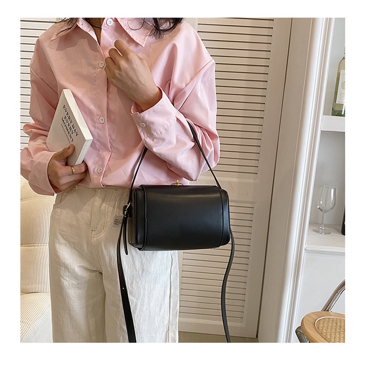 Túi Hộp Vuông Nhỏ Đeo Chéo Vai Phong Cách retro Hàn Quốc