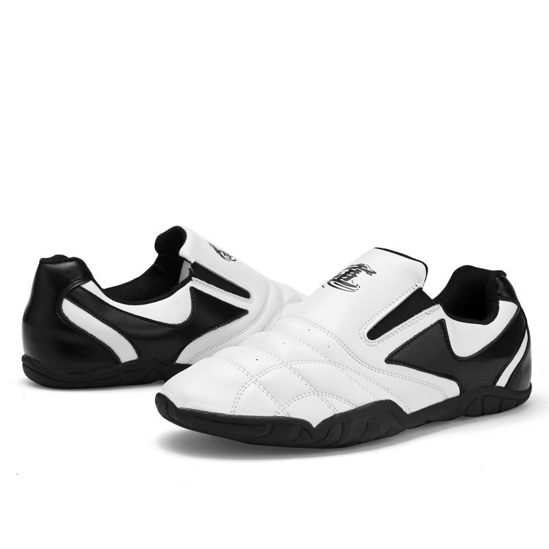 Giày Tập Võ Taekwondo Đế Phẳng Chống Trượt Thoáng Khí Cho Người Mới Bắt Đầu