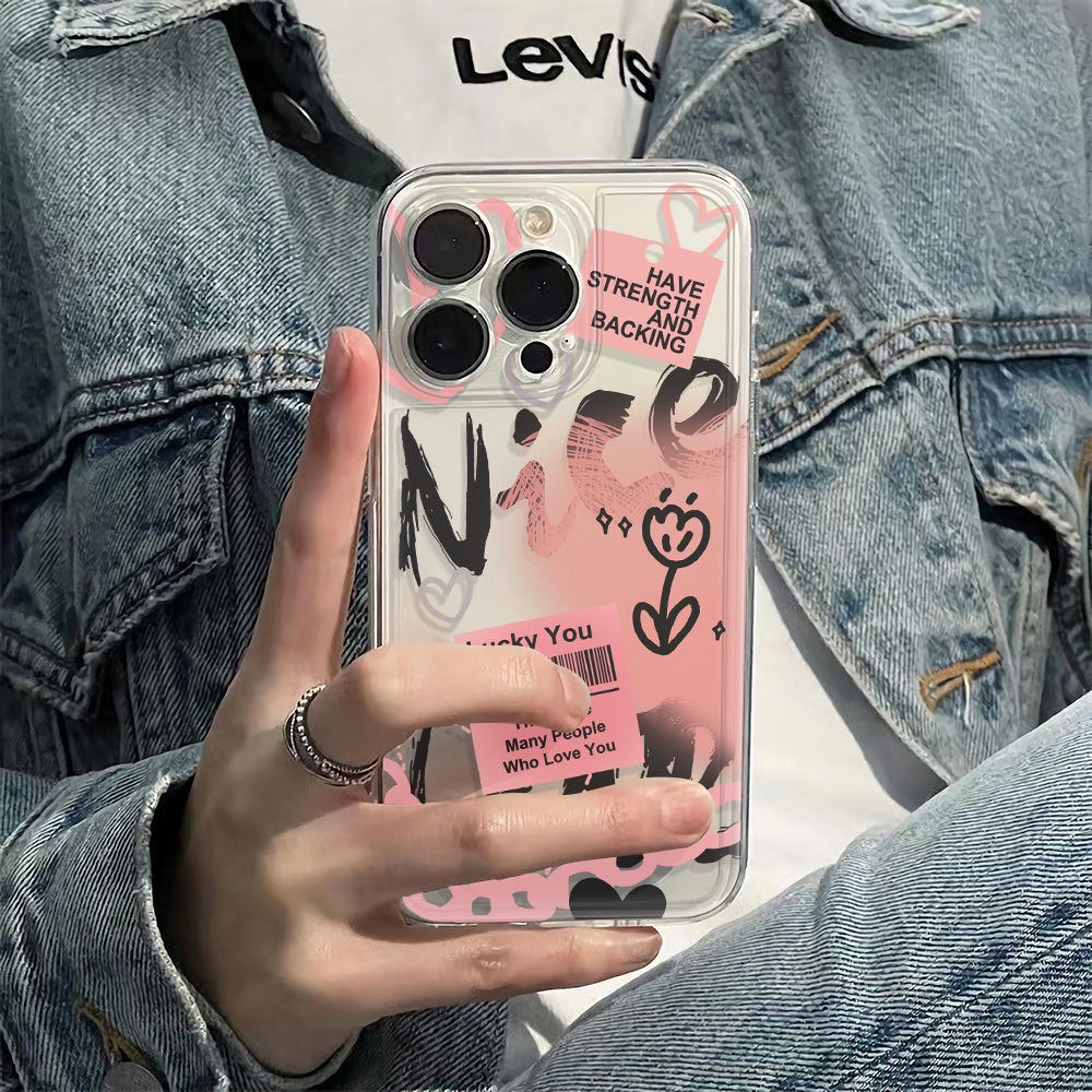 ✅Ốp Điện Thoại Dẻo In Chữ Tiếng Anh Đơn Giản Thời Trang Chống Sốc Cho Iphone 1378iPhone12max 6In Plus 1114 Pro L2WC