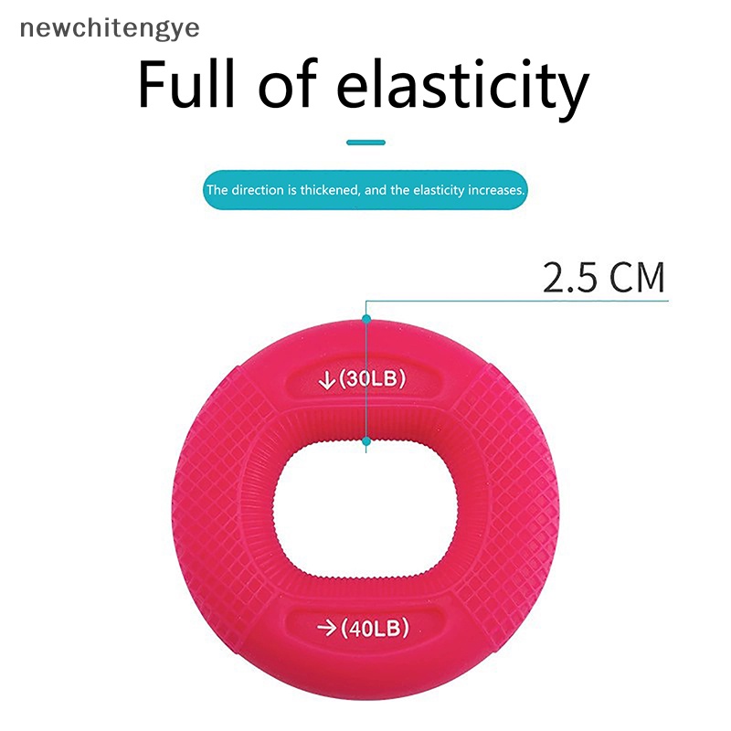 Dụng Cụ Luyện Tập Cơ Ngón Tay 20-80LB Bằng Silicone Tùy Chỉnh Tiện Dụng
