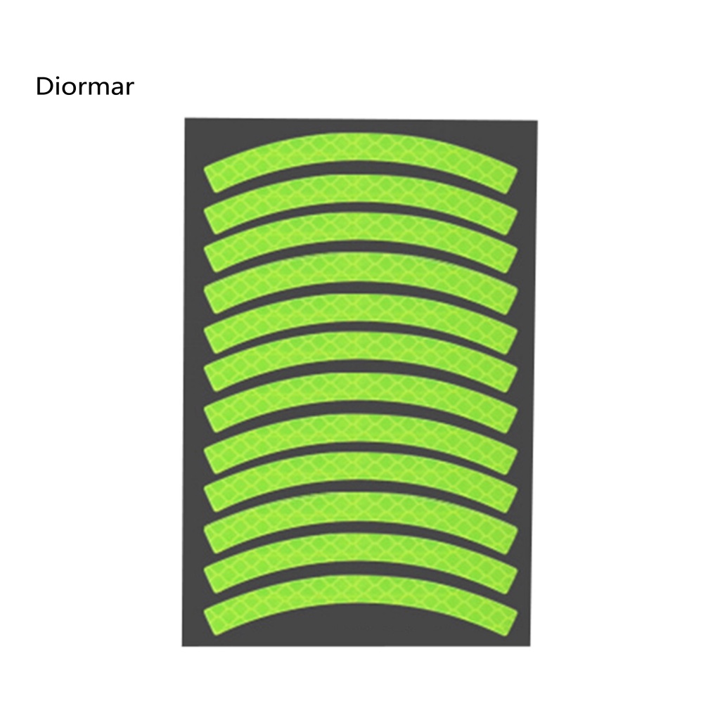 1 Tờ Đề Can Phản Quang Cảnh Báo An Toàn Chống Nước Dán Xe Đạp