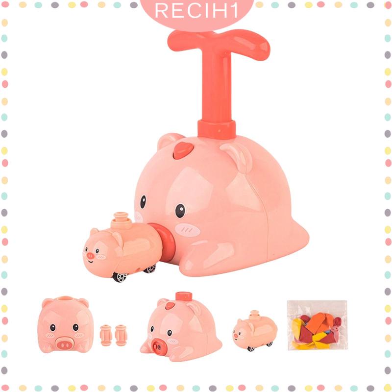 Máy Bơm Bong Bóng Hình Xe Hơi / Xe Hơi Kèm 6 Bong Bóng Vui Nhộn Dùng Làm Quà Tặng Sinh Nhật Cho Bé Trai Gái