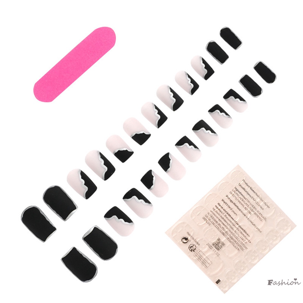 Móng Tay Giả Màu Bạc Có Thể Tái Sử Dụng