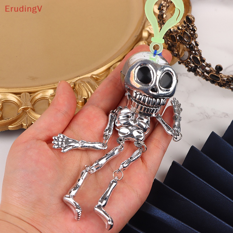 Mô Hình Đầu Lâu Joker Dây Kéo Độc Đáo Trang Trí Tiệc Halloween