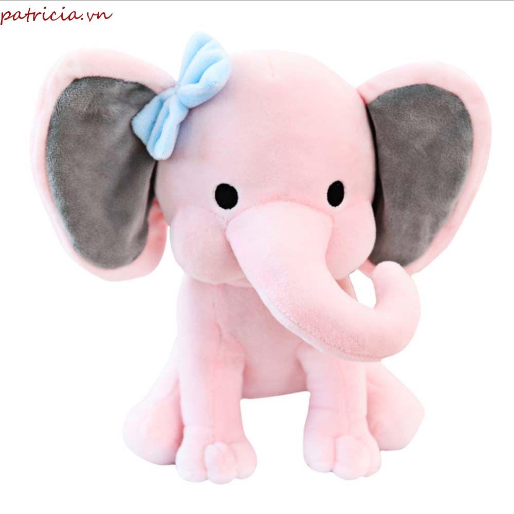Voi Nhồi Bông Mềm Mại Trang Trí Nhà Cửa
