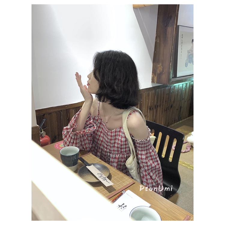 Áo Sơ Mi Ngắn Tay Trễ Vai Thời Trang Dành Cho Nữ