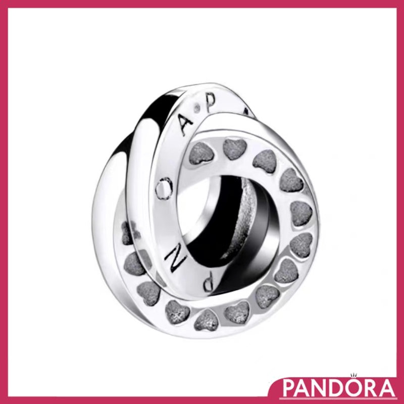 Vòng Tay Chuỗi Hạt Tròn Mạ Bạc 925 Pandora