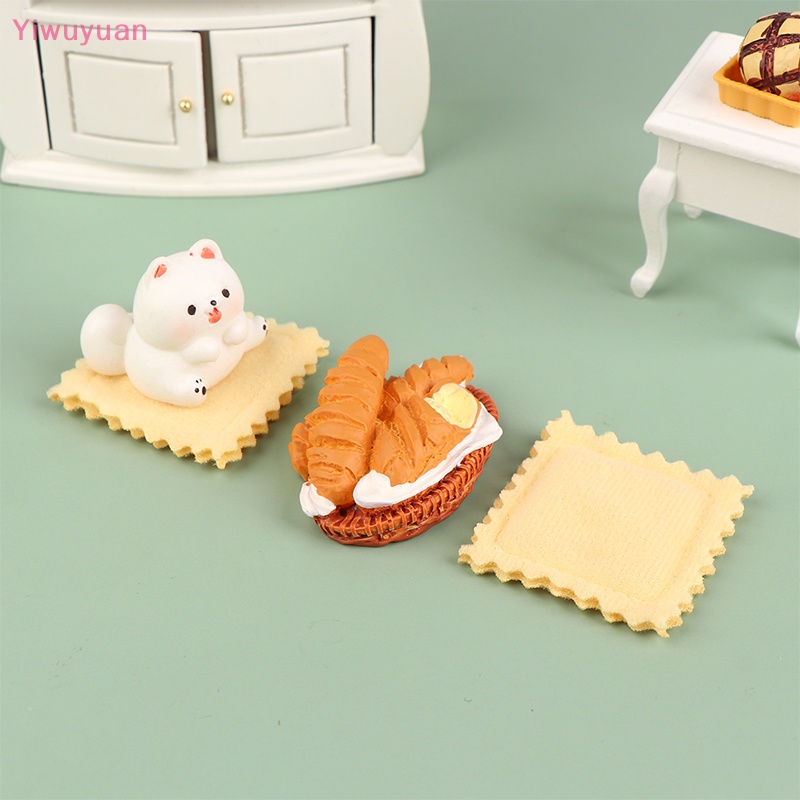 1 Gối Vuông Trang Trí Nhà Búp Bê 1: 12 Mới