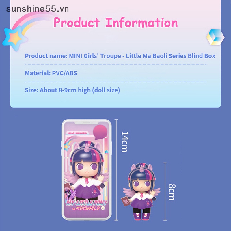 Mô Hình Đồ Chơi Ngựa Pony Mini Dễ Thương