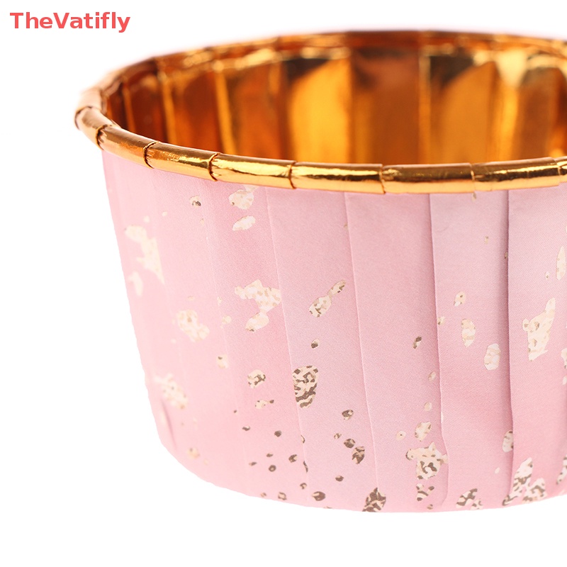 Bộ 50 Cốc Giấy Đựng Bánh Muffin Xinh Xắn Tiện Dụng