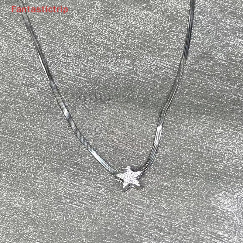 Vòng Cổ Choker Y2K Hình Ngôi Sao Đính Đá Lấp Lánh Thời Trang Hàn Quốc Ngọt Ngào Cho Nữ