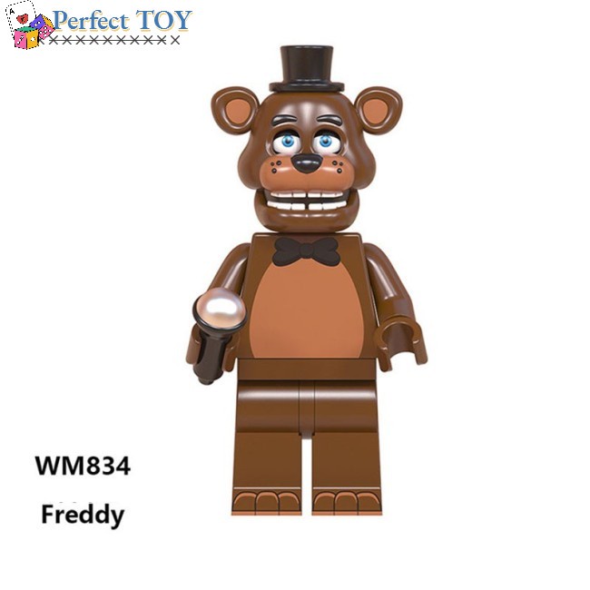 Mô Hình Lego Nhân Vật FNAF / Bonnie / Chica / Foxy / Freddy