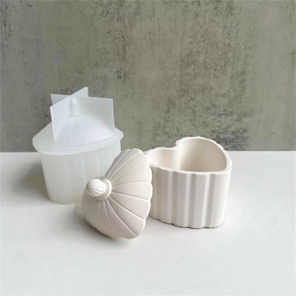 Khuôn Silicone Làm Nến Thơm Hình Quả Bí Ngô Halloween Sáng Tạo Trang Trí Nhà Cửa