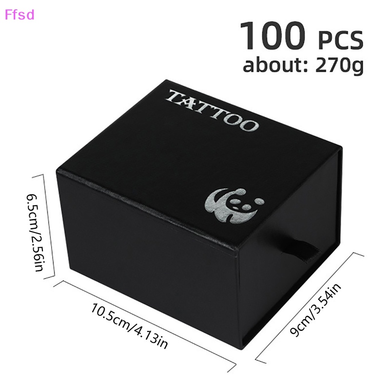 Set 100 Túi Kẹp Dây Máy Xăm Dùng Một Lần Tiện Dụng