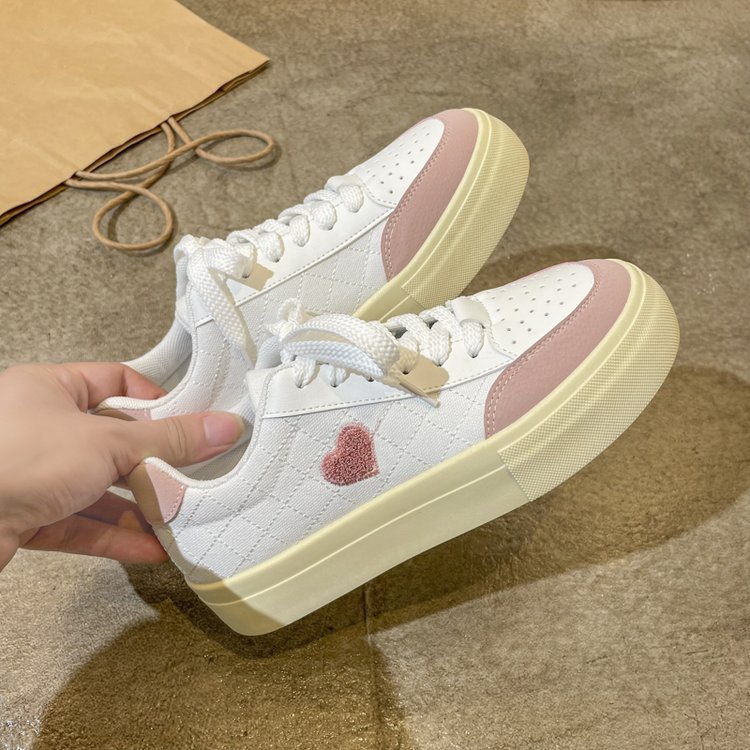 Giày Thể Thao Đế Dày Thoáng Khí Màu Sắc Thời Trang Hàn Quốc Cho Nữ