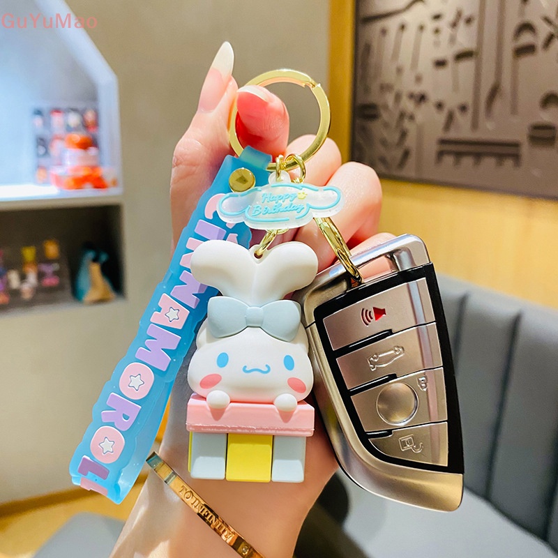 [cxGUYU] Móc Khóa Búp Bê Hoạt Hình Kawaii Bằng Pvc Dễ Thương Dùng Làm Quà Tặng PRTA
