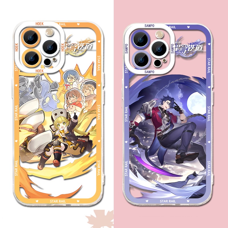 Ốp Điện Thoại TPU Mềm Trong Suốt Chống Sốc Cho IPhone 11 14 13 12 Pro Max XS Max X XR 7 + 8 6 6S Plus Sự Bảo Vệ