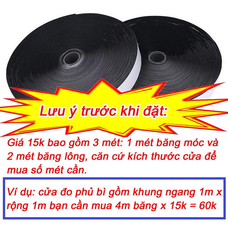 Lưới chống muỗi băng dính băng móc rèm lưới chống muôi PABARO | BigBuy360 - bigbuy360.vn