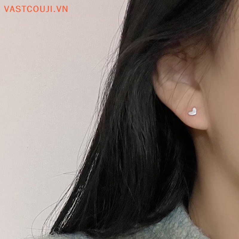 1 Đôi Khuyên Tai Nữ Hình Hoa / Ngôi Sao / Trái Tim Xinh Xắn