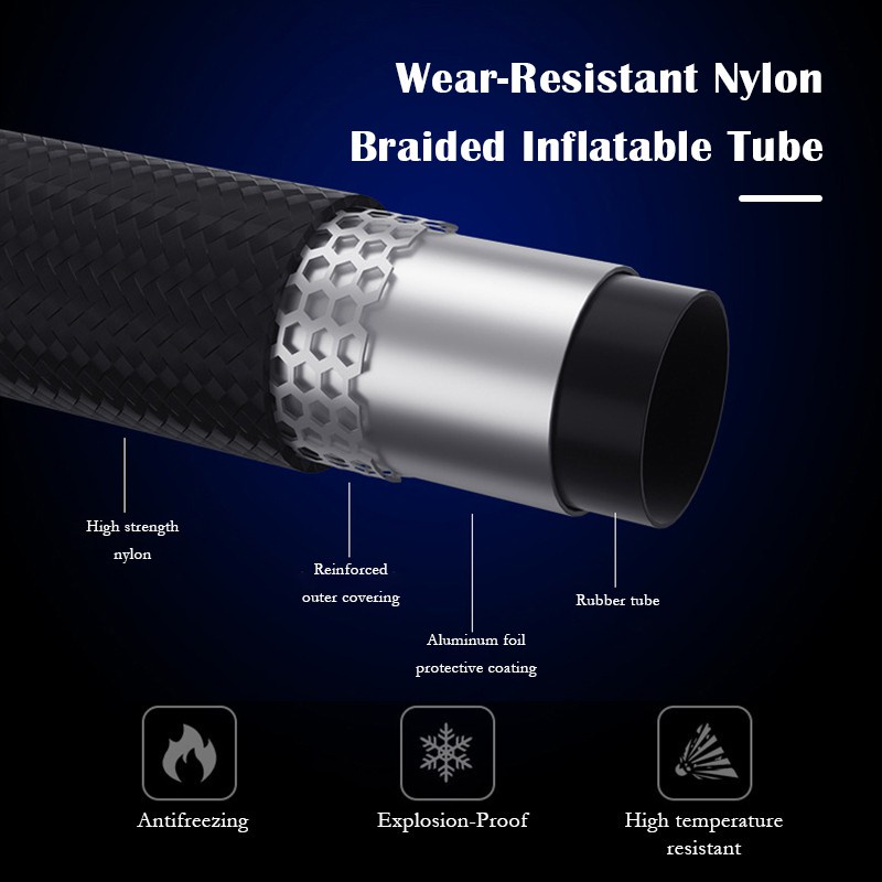 Máy Bơm Lốp Xe Không Dây, Tiết Kiệm Thời Gian Và Sức Lực, Máy Bơm Xe Máy Bằng Điện Công Suất Cao, Tự Ngắt Tiện Lợi