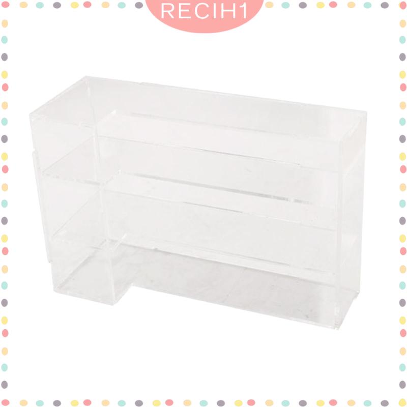 Tủ Trưng Bày Bánh Bằng Acrylic Tỉ Lệ 1 / 12 Trang Trí Nhà Búp Bê