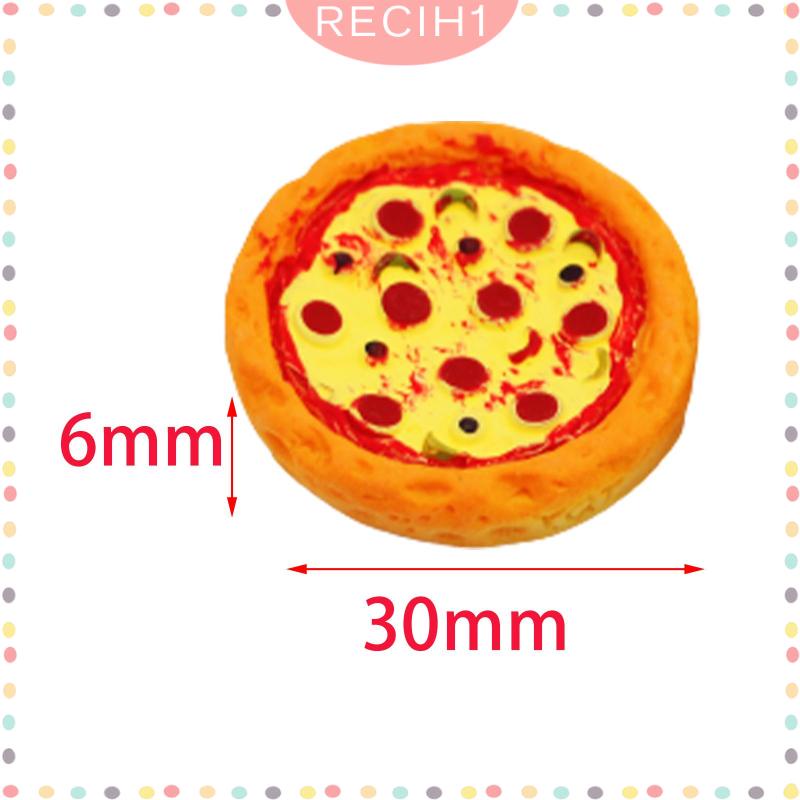 Mô Hình Đồ Chơi Bánh Pizza Thu Nhỏ Tỉ Lệ 1: 12 Trang Trí Nhà Búp Bê