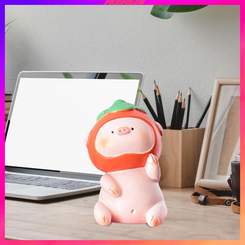 [Predolo2] Mô Hình Chú Heo Vui Nhộn Để Bàn Trang Trí Phòng Trà