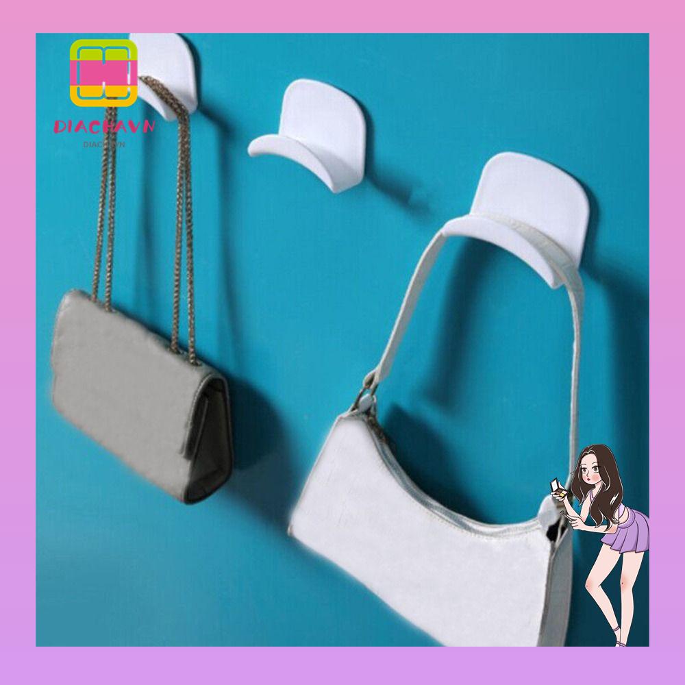 Set 3 Móc Treo Khăn Choàng / Áo Khoác Gắn Tường Tự Dính