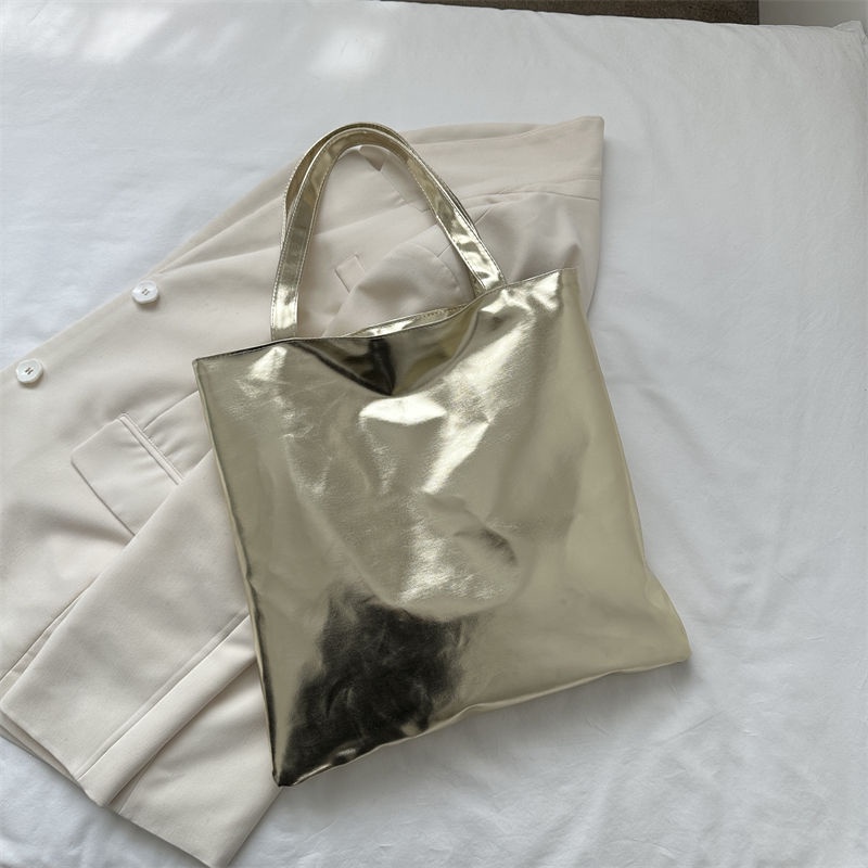 Ins Túi Tote Sức Chứa Lớn Đơn Giản Thời Trang Phổ Biến Cao Cấp @