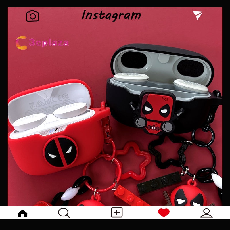 JC04 JBL T230NC CASE / JBL T130NC CASE / JBL Wave Beam case Silicone Case Cover series Dust-proof Protective Case for JBL T230NC / T130NC TWS / Wave Beam