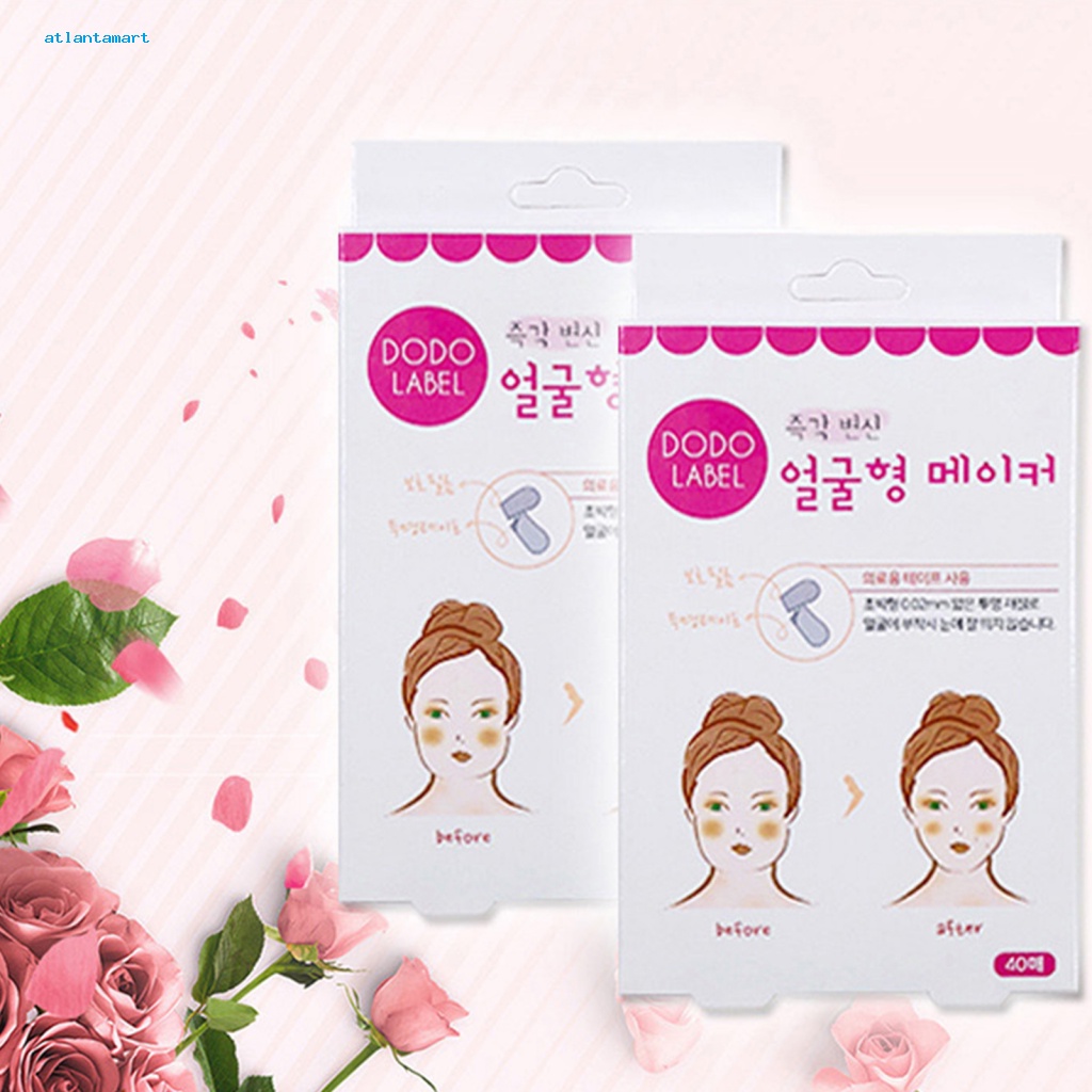 Túi Đựng Đồ Dùng Cao Cấp Tiện Dụng| Bộ 40 Miếng Dán Nâng Cơ Mặt Loại Bỏ Nếp Nhăn Thoáng Khí Độ Đàn Hồi Cao Dành Cho Bạn Nữ