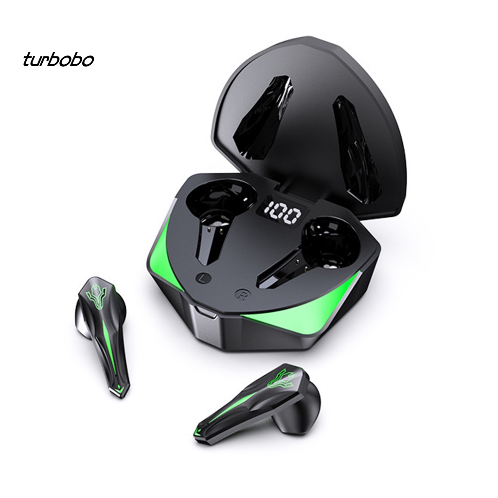 Tai Nghe Nhét Trong Không Dây Bluetooth 5.1 Có Màn Hình Kỹ Thuật Số Và Phụ Kiện