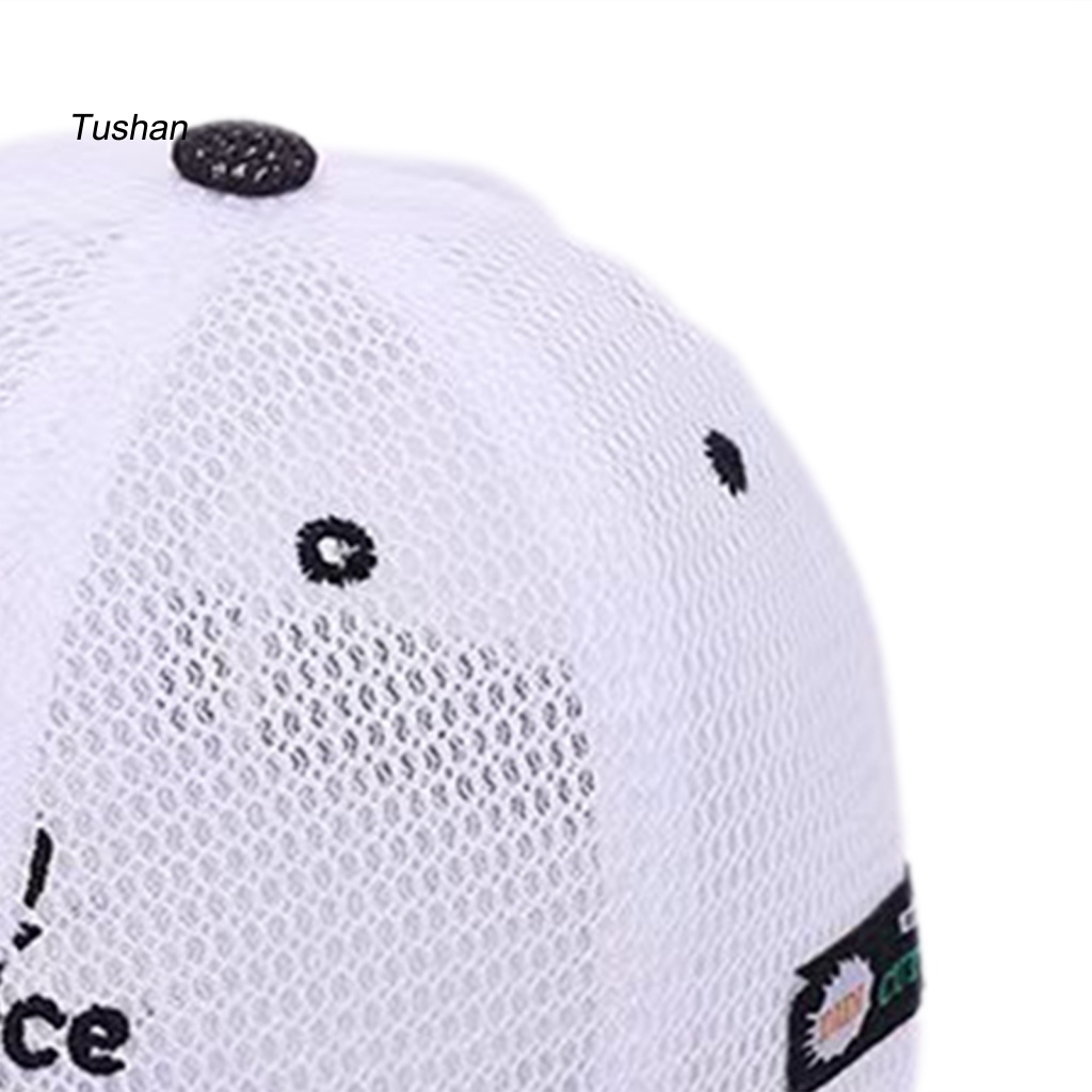 Mũ Lưỡi Trai Phối Lưới Thoáng Khí Thời Trang Mùa Hè Cho Bé