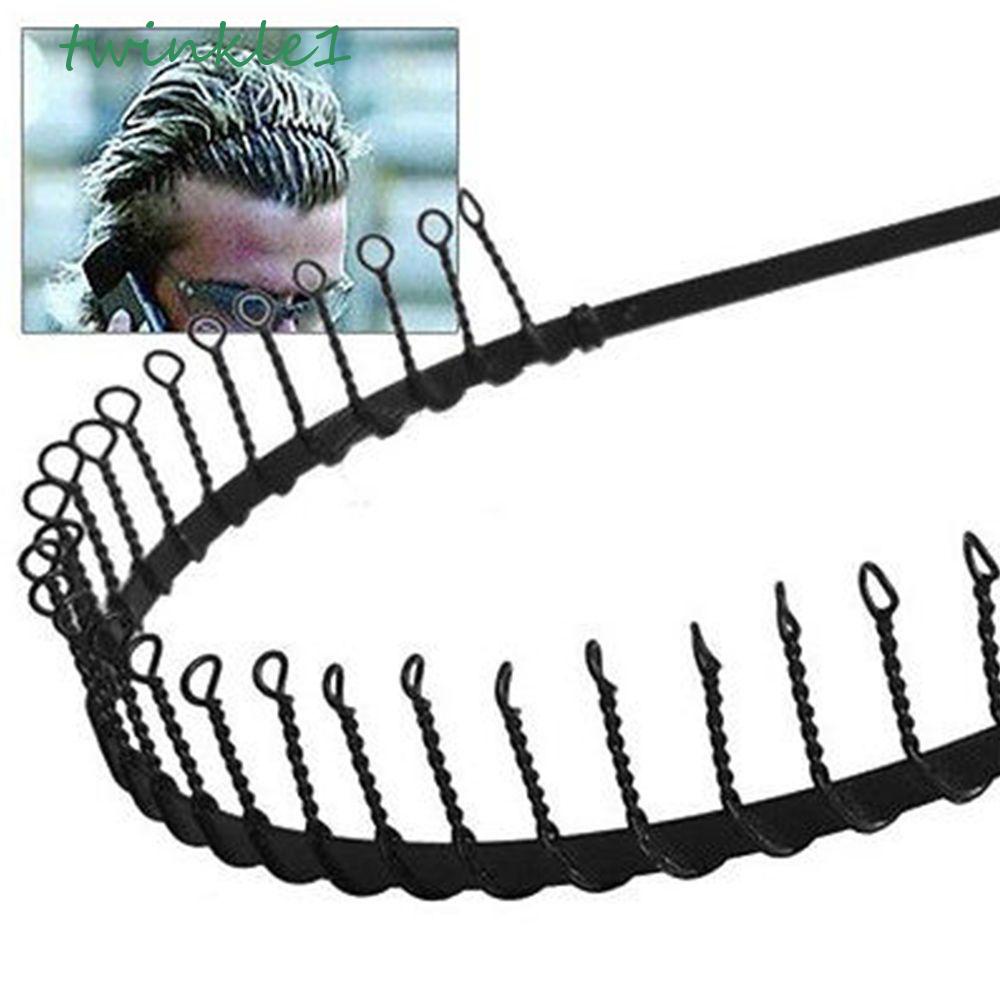 Băng Đô Thể Thao Răng Lược Chải Tóc Lấp Lánh Cho Nam Và Nữ