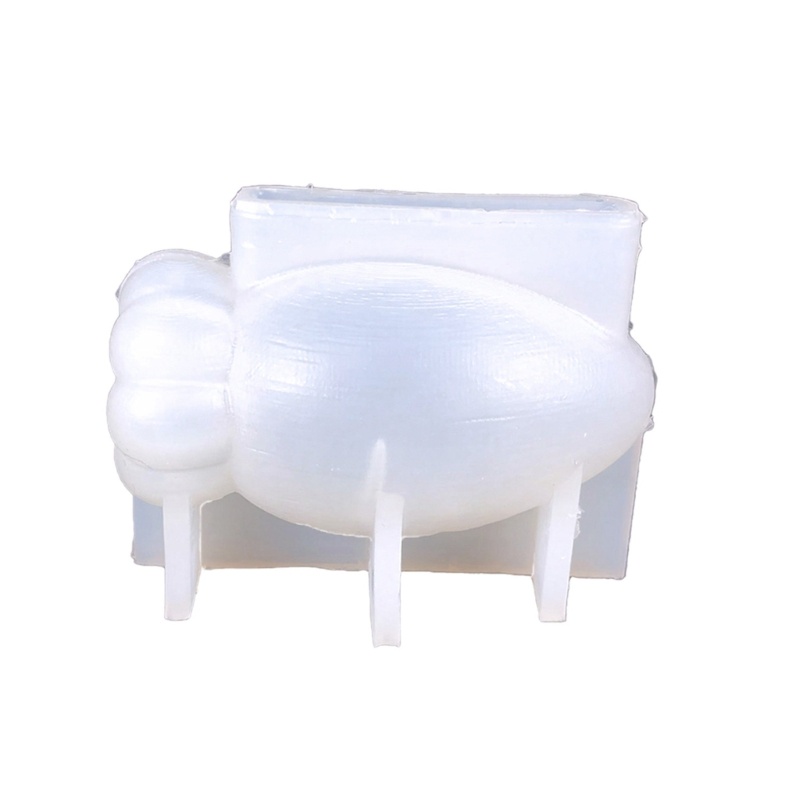 Khuôn Silicone Làm Nến Thơm Hình Củ Cà Rốt / Củ Cà Rốt