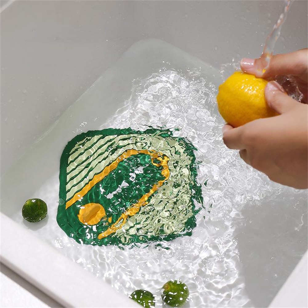Thoát nước sàn cống khử mùi nhà vệ sinh Silicone khử mùi Mat nhà vệ sinh nhà bếp nhà vệ sinh Silicone khử mùi sàn thoát nước che okase