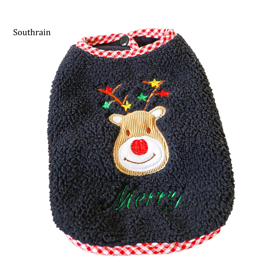 Áo Sweater Dệt Kim Sát Nách In Họa Tiết Hoạt Hình Thoải Mái Thời Trang Mùa Thu Cho Cún Cưng