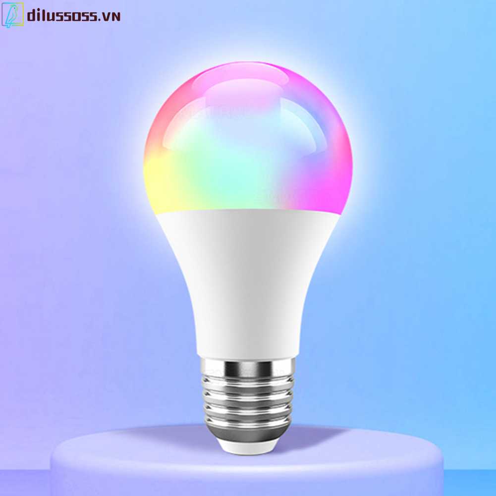 Bóng Đèn Thông Minh 10W E27 RGB Bluetooth 5.0 Điều Khiển Từ Xa Tương Thích Với IOS / Android