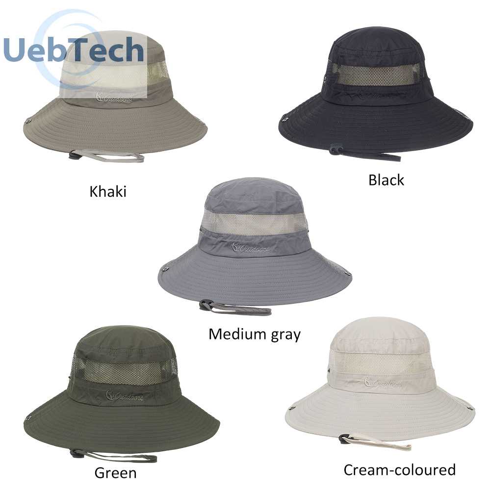 Mũ Chống Tia UV Thoáng Khí Tiện Dụng Khi Đi Câu Cá / Làm Vườn
