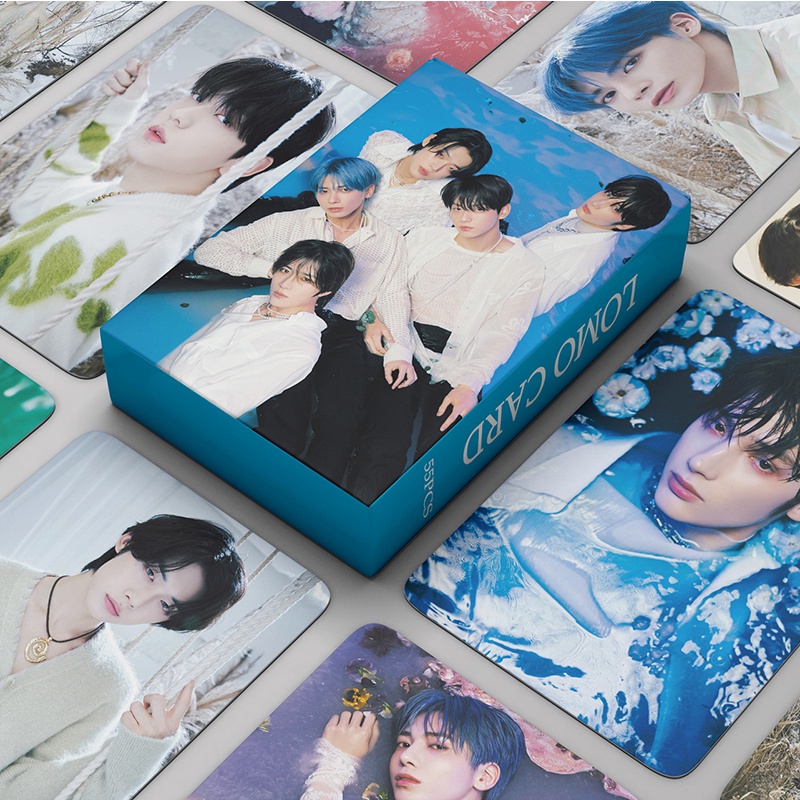 TXT LOMO Card Set 55 Tấm Thẻ Ảnh SWEET Hình Nhóm Nhạc