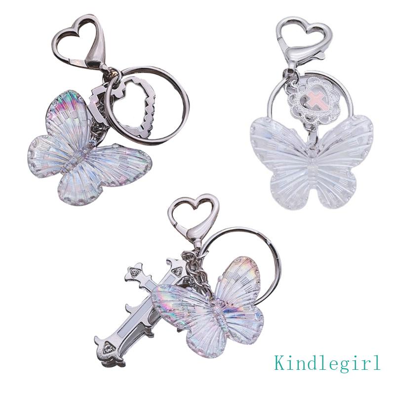 Móc Khóa Hình Bươm Bướm Dễ Thương