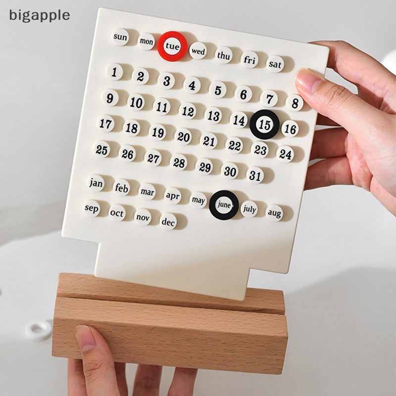 Lịch Để Bàn 3 Vòng Bằng Acrylic Dùng Trang Trí Nhà Cửa Độc Đáo Diy