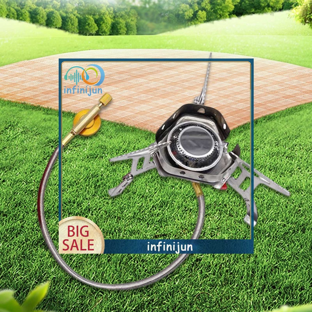 Bếp Ga Di Động Gọn Nhẹ 4000W 4000W Có Thể Gập Lại Tiện Dụng Mang Theo Du Lịch Cắm Trại