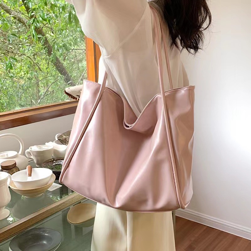 Túi Tote Đeo Vai Sức Chứa Lớn Phong Cách Mới Hợp Thời Trang Xuân Hè Cho Nữ