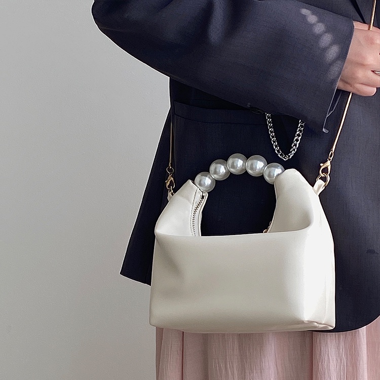 Túi Xách Đeo Chéo Đính Ngọc Trai Thời Trang Cao Cấp Dành Cho Nữ