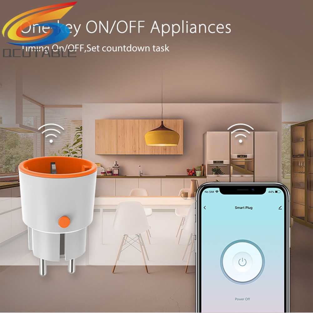 Ổ Cắm Điện Thông Minh EU Plug HomeKit Và ZigBee 3.0 2.4GHz 16A
