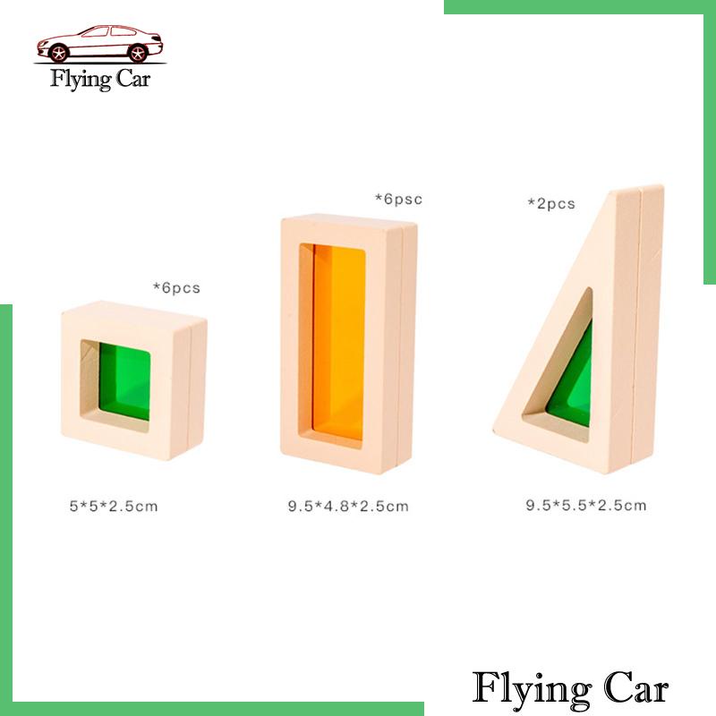 Bộ 25 Khối Đồ Chơi Xếp Chồng Montessori Dành Cho Bé