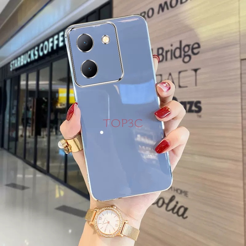 Ốp lưng Vivo Y36 Ốp Điện Thoại Viền Thẳng Cho Vivo Y36 / Y35 / Y22S / Y22 / Y16 / Y15S / Y01 / Y02 / Y21 / Y21S / Y21T / Y33S / Y33T ZB