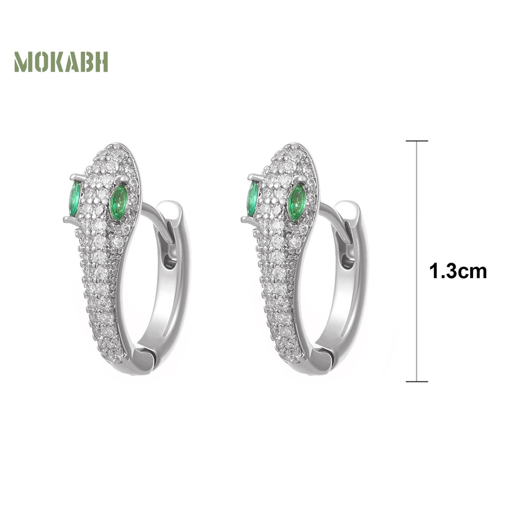 1 Đôi Bông Tai Kim Loại Lấp Lánh Chống Oxy Hóa Chống Gỉ Màu Sắc Đơn Giản Dành Cho Nữ